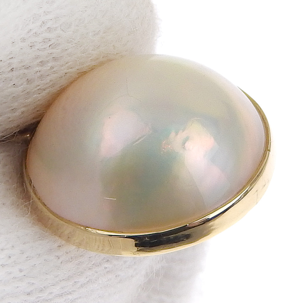 Pearl Pendant Top K18 Yellow Gold