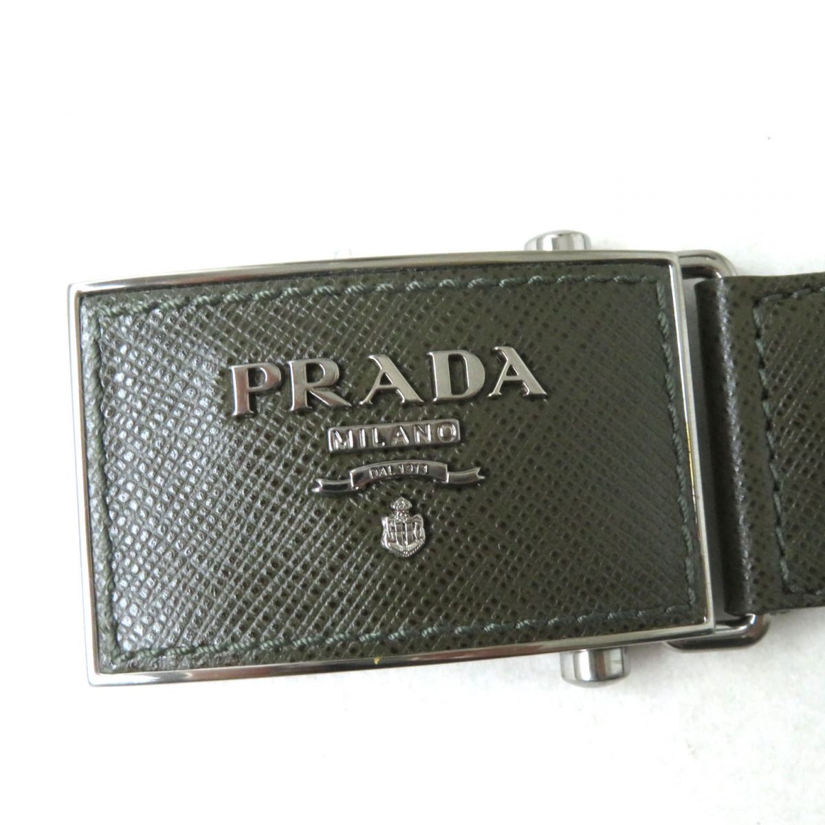 Prada Women's Logo Buckle Belt Hooded Coat