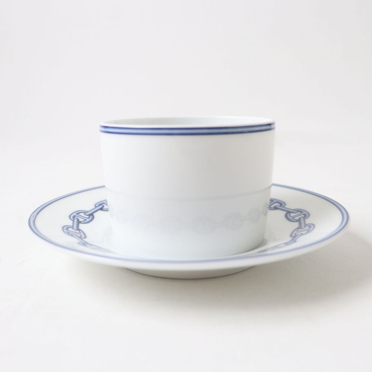 Hermes Chaine d'Ancre Cup Saucer Set