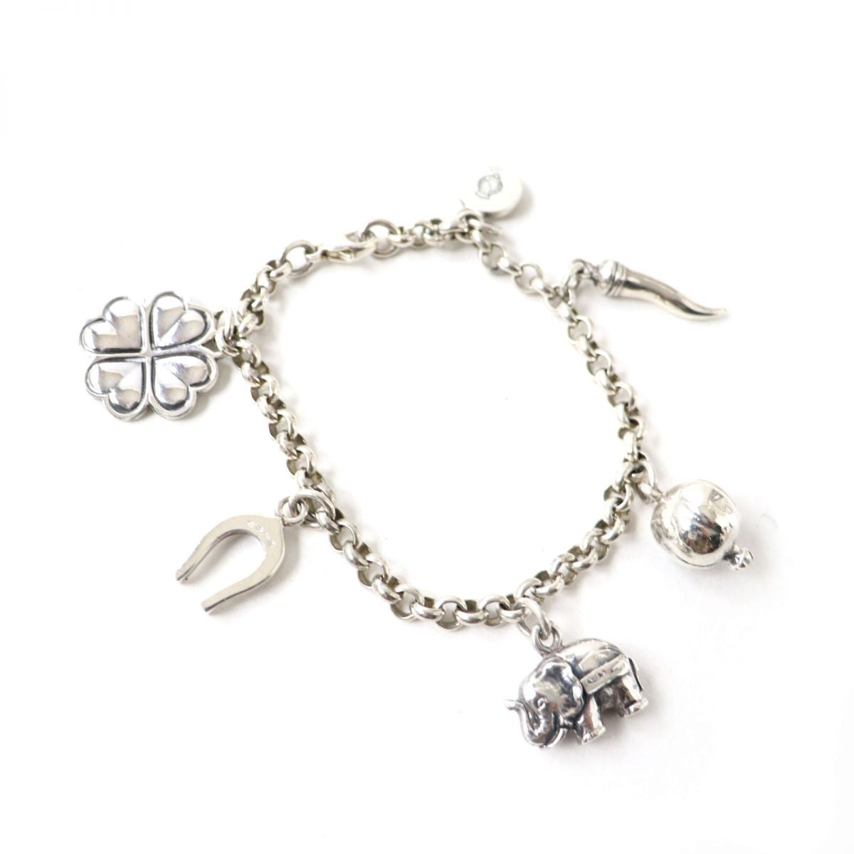 BELLEFORLE SV925 Lucky Charm Chain Bracelet