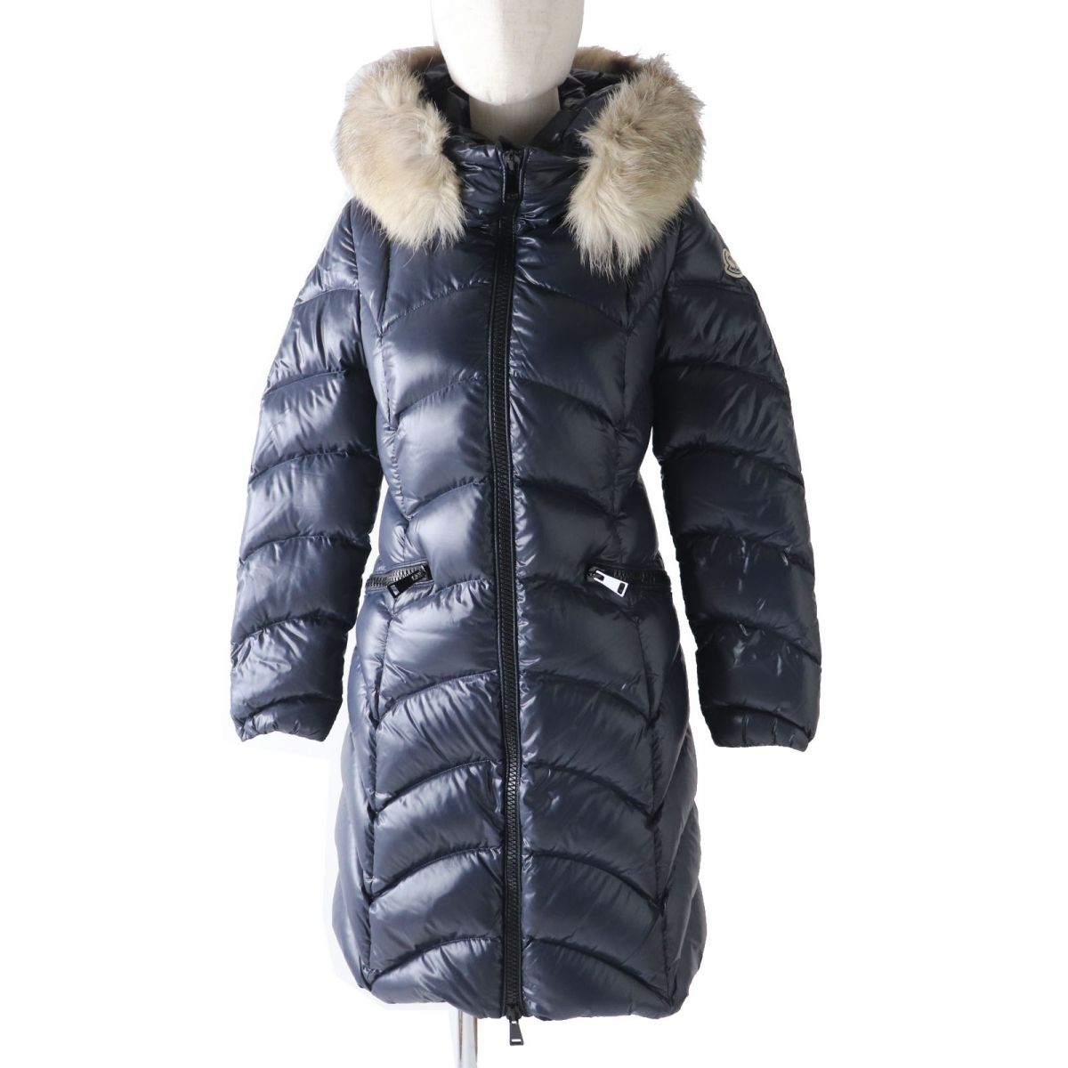 Moncler ALBIZIA Women's Down Coat Navy