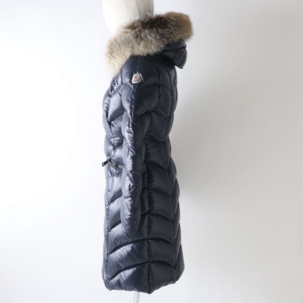 Moncler ALBIZIA Women's Down Coat Navy