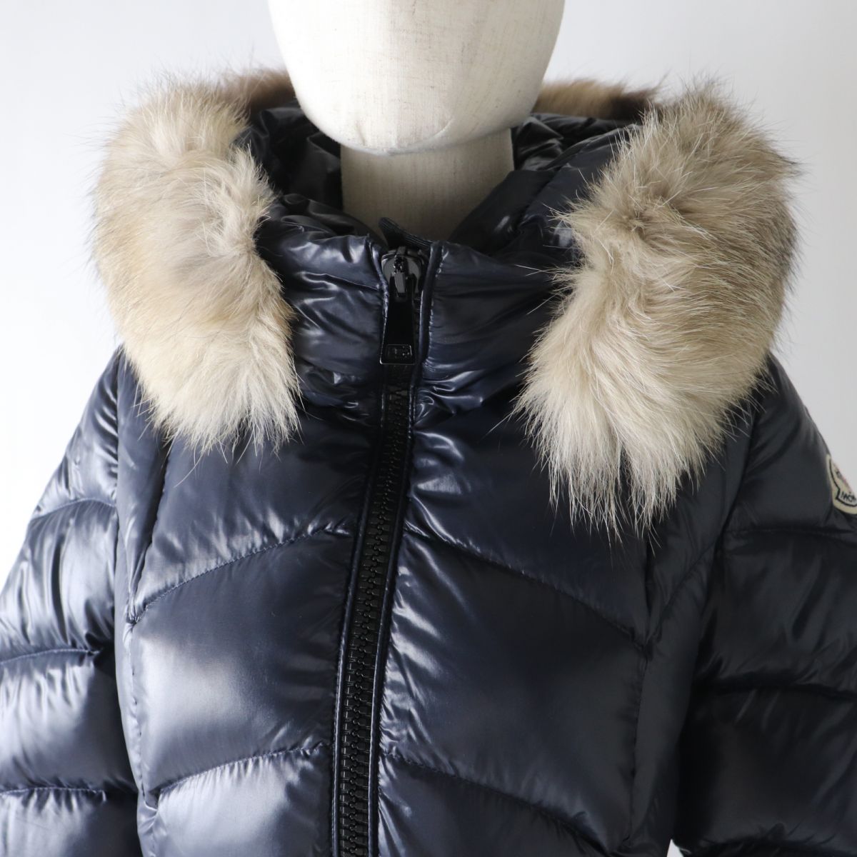 Moncler ALBIZIA Women's Down Coat Navy