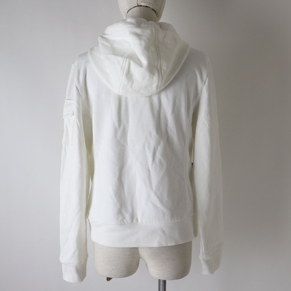 Moncler MAGLIA CARDIGAN Women's Zip Hoodie White M