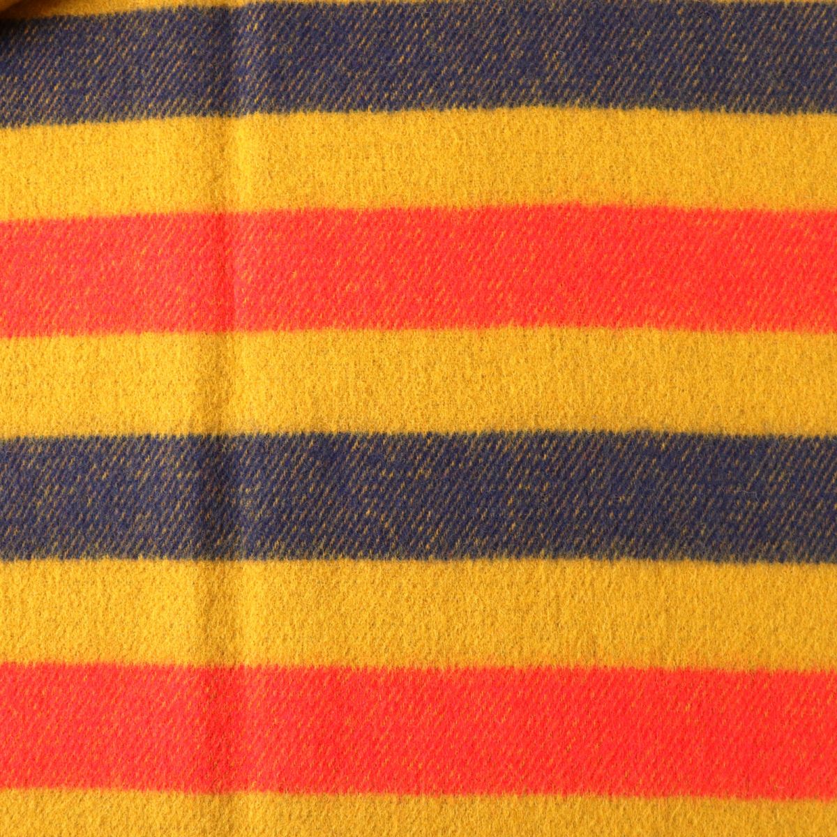 Hermes Wool Rocabar Blanket Navy/Yellow