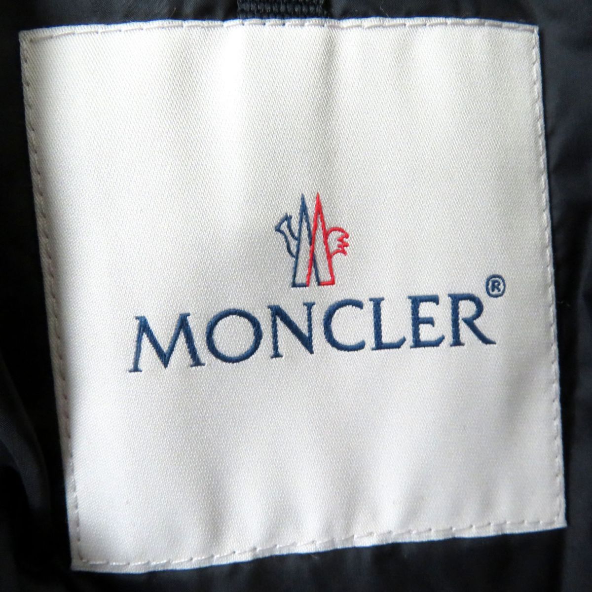 Moncler ADIB Leather Down Jacket Black