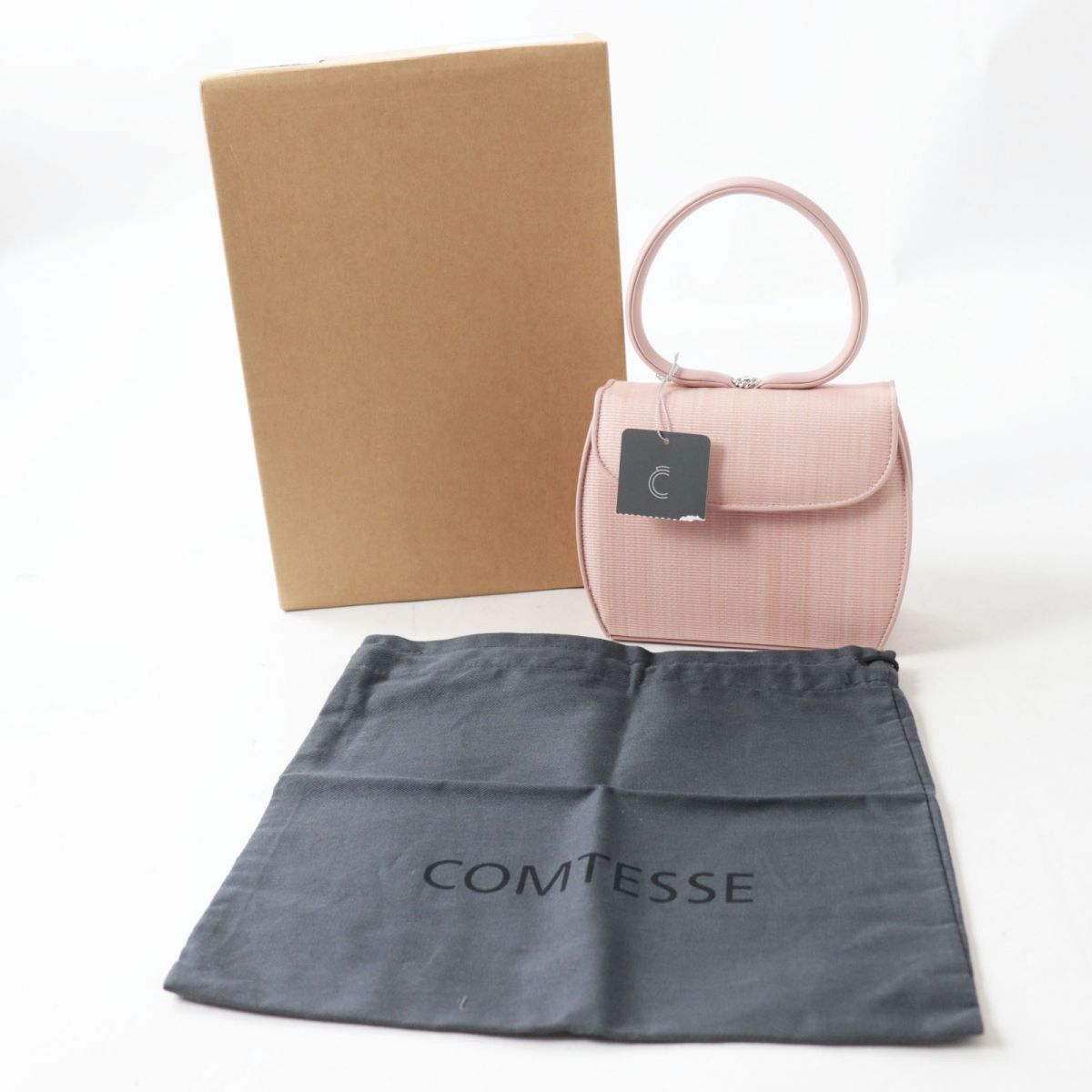 COMTESSE 7166 Princess Horsehair Leather Handbag