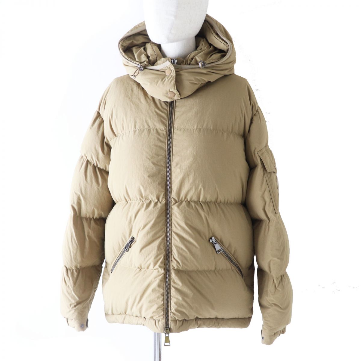 MONCLER BADYMORE Women's Down Jacket Brown Beige