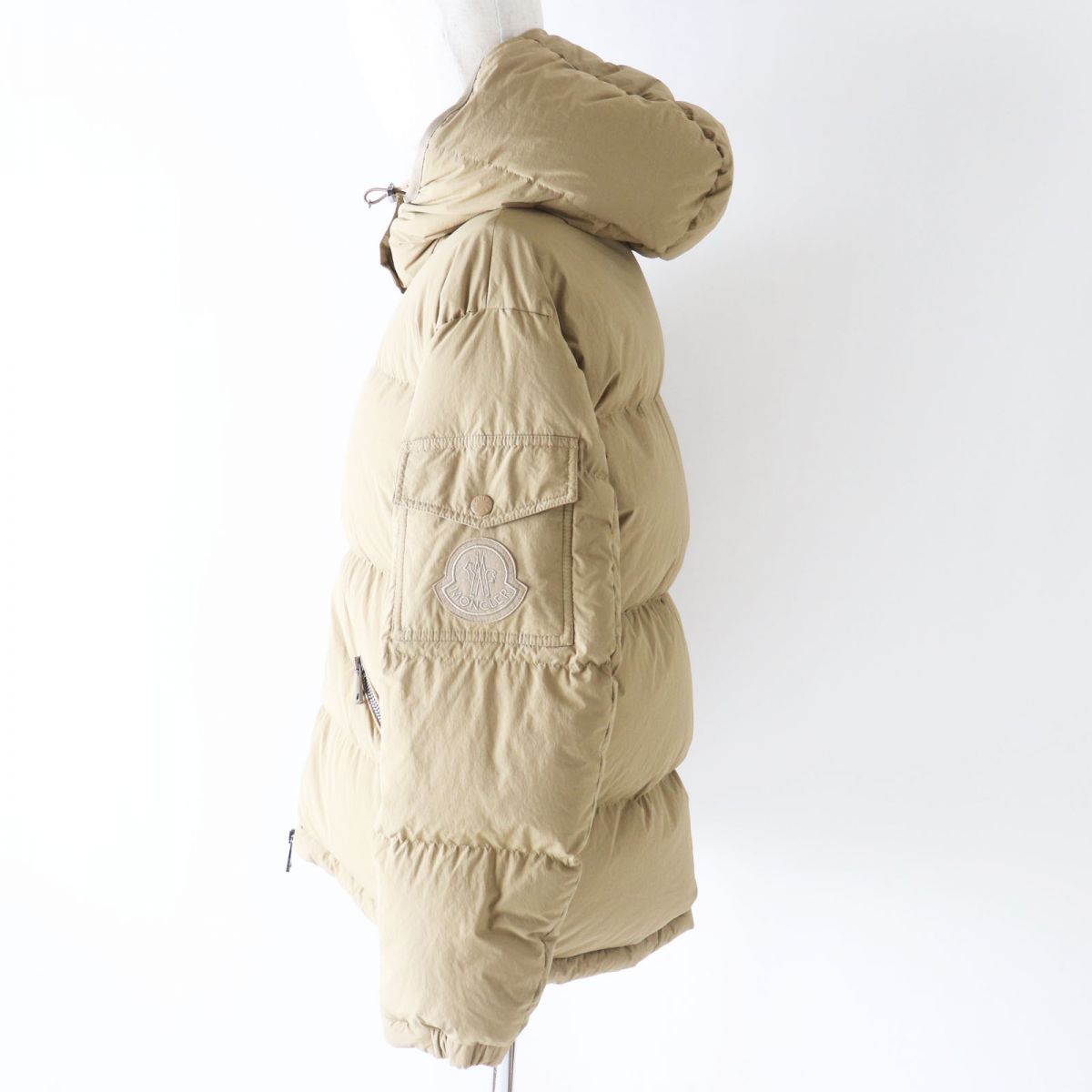 MONCLER BADYMORE Women's Down Jacket Brown Beige