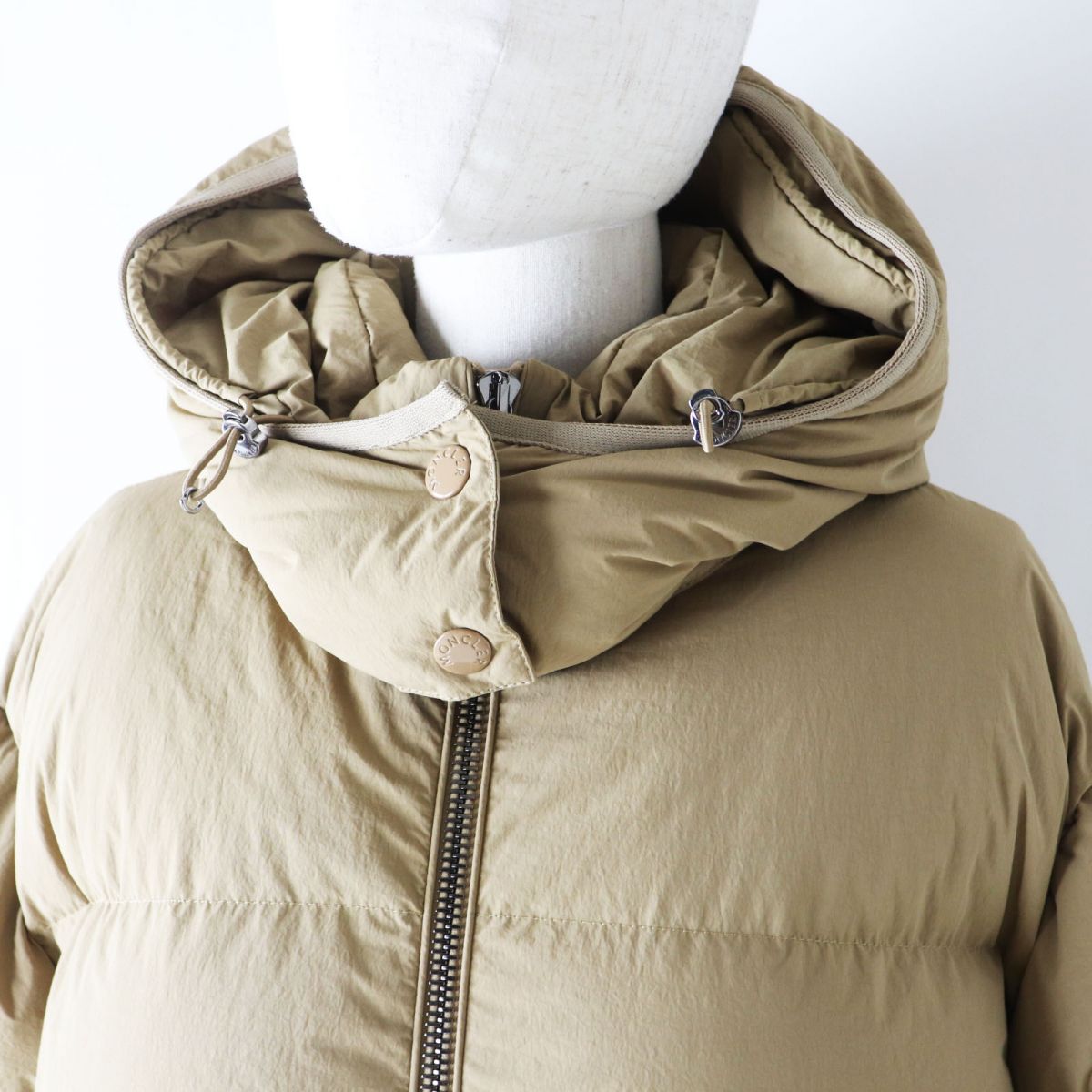 MONCLER BADYMORE Women's Down Jacket Brown Beige