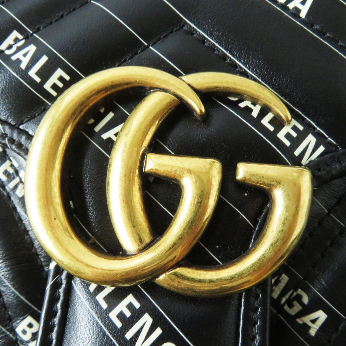 Gucci GG Marmont Leather Chain Shoulder Bag