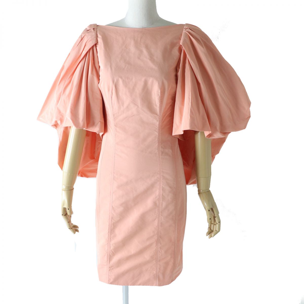 Givenchy Silk Blend Dress Salmon Pink 34