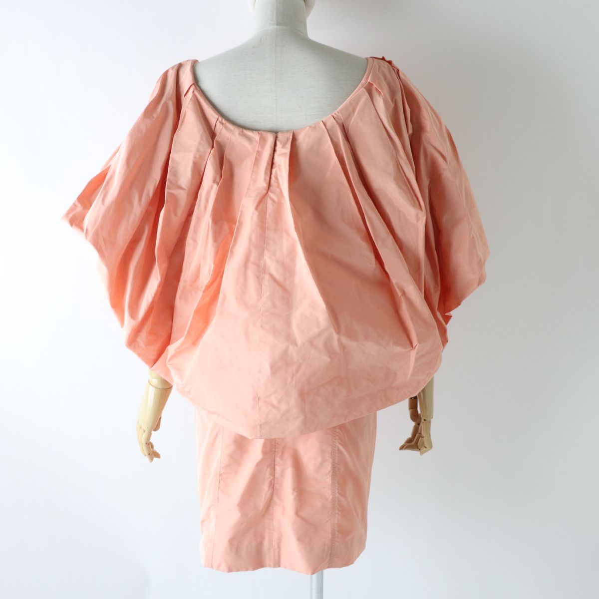 Givenchy Silk Blend Dress Salmon Pink 34