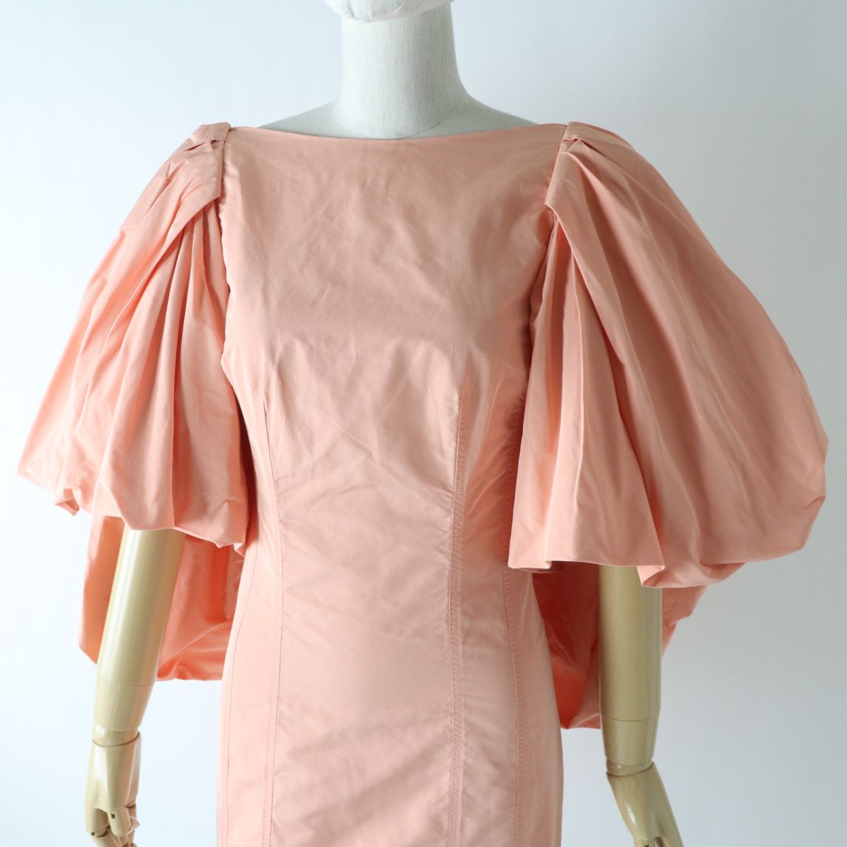 Givenchy Silk Blend Dress Salmon Pink 34