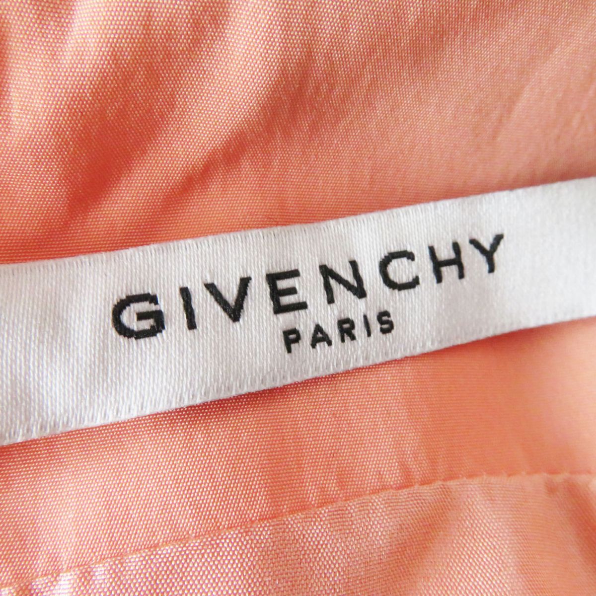 Givenchy Silk Blend Dress Salmon Pink 34