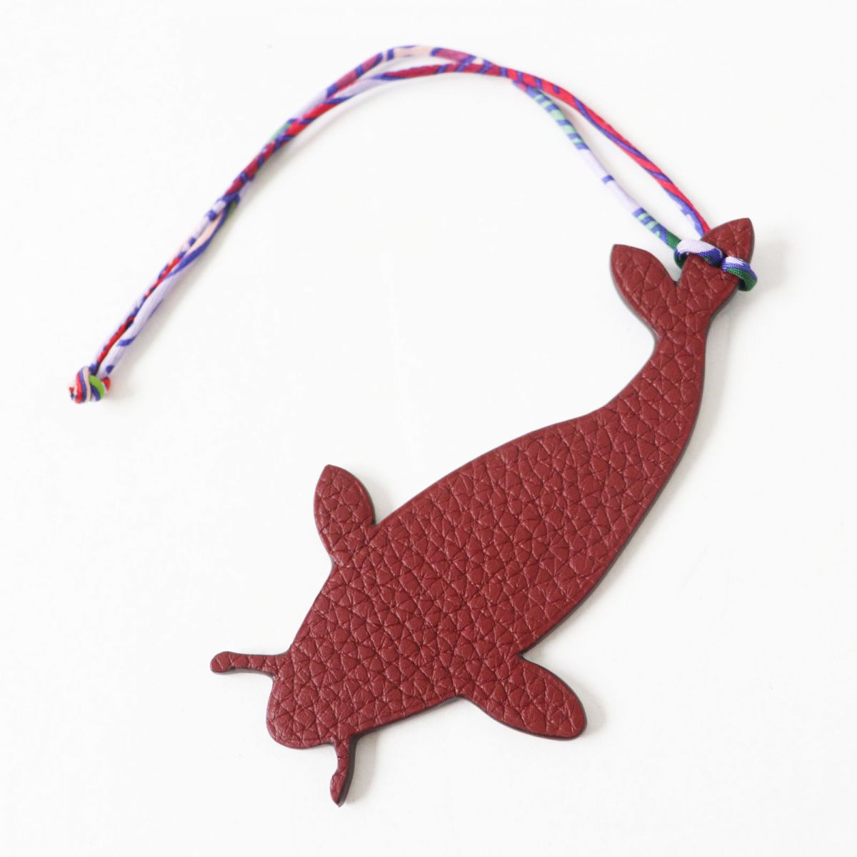 Hermes Petit h Koi Carp Leather Bag Charm