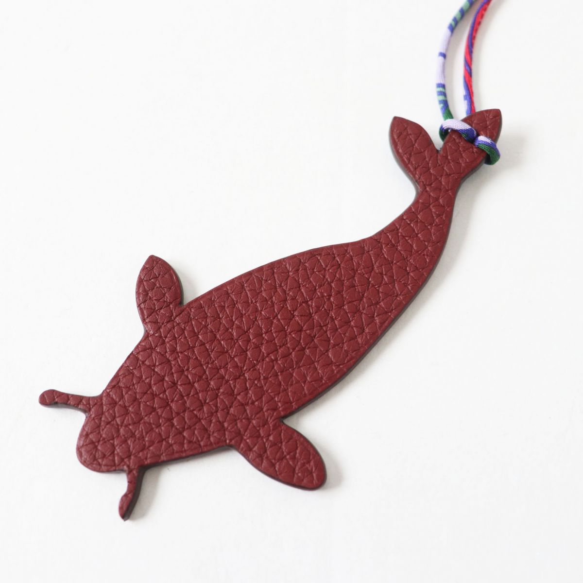 Hermes Petit h Koi Carp Leather Bag Charm