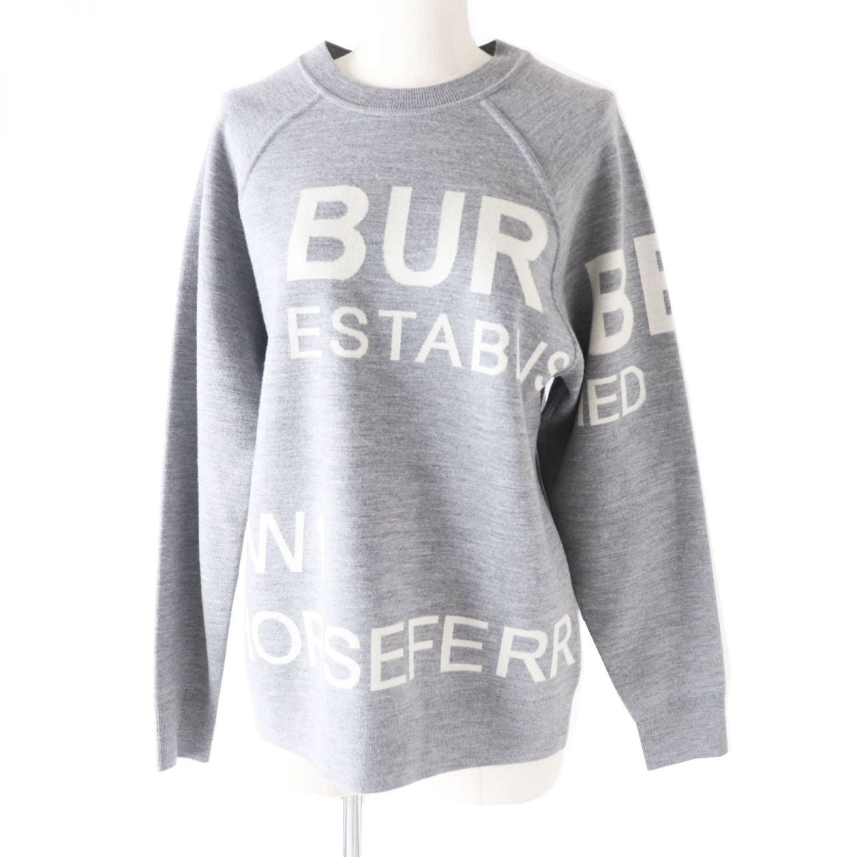 Burberry Horseferry Crew Neck Knit Pullover