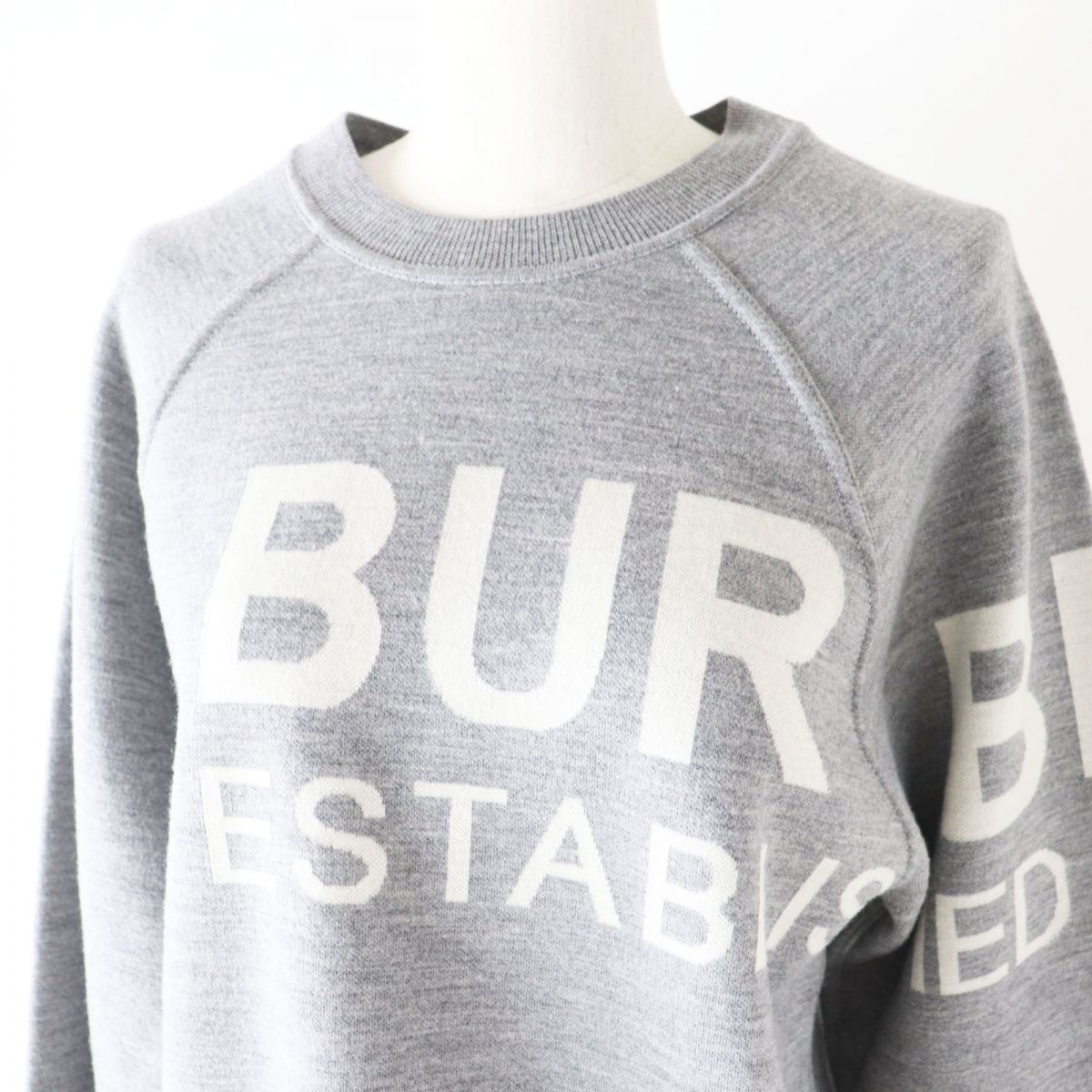 Burberry Horseferry Crew Neck Knit Pullover