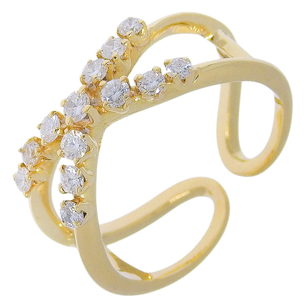 Au750 Diamond Ring