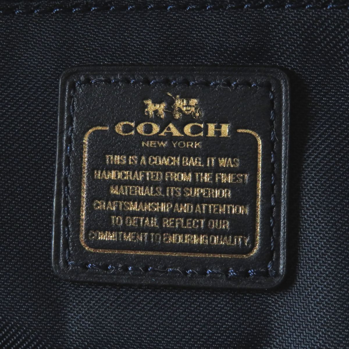 COACH Swagger 27 2WAY Leather Handbag F1621