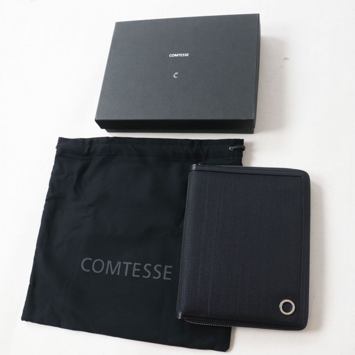 COMTESSE 10535 Horsehair Leather Notebook Cover