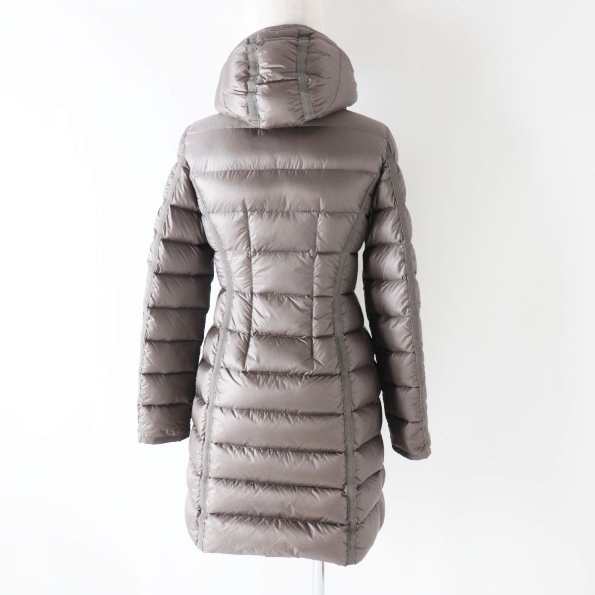 MONCLER HERMINE Women's Hooded Down Coat Beige