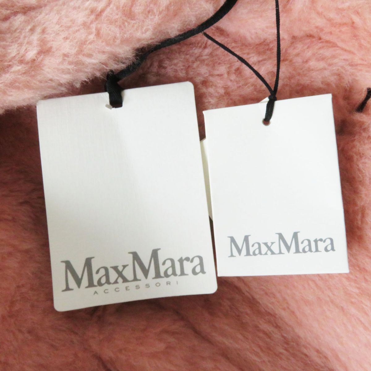 MaxMara Teddy Bear Cape Coat Pink ML