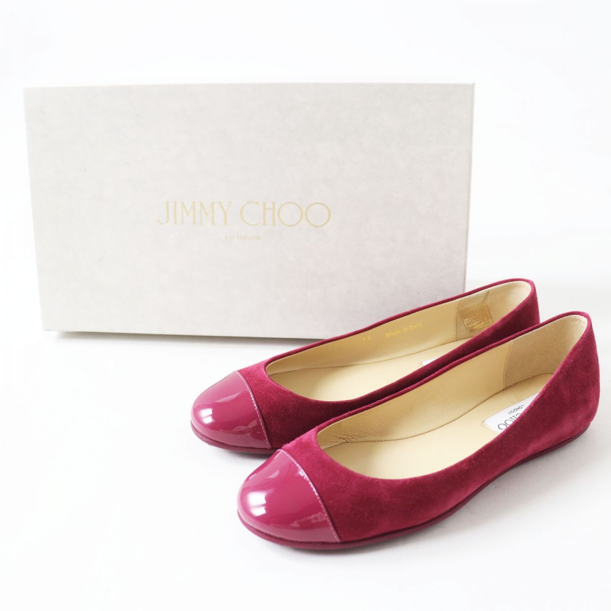 Jimmy Choo GAZE FLAT Suede Shoes 35