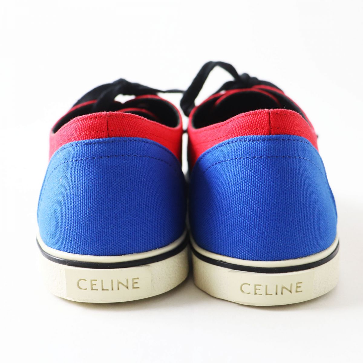 Celine Women's Canvas Sneakers Tricolor