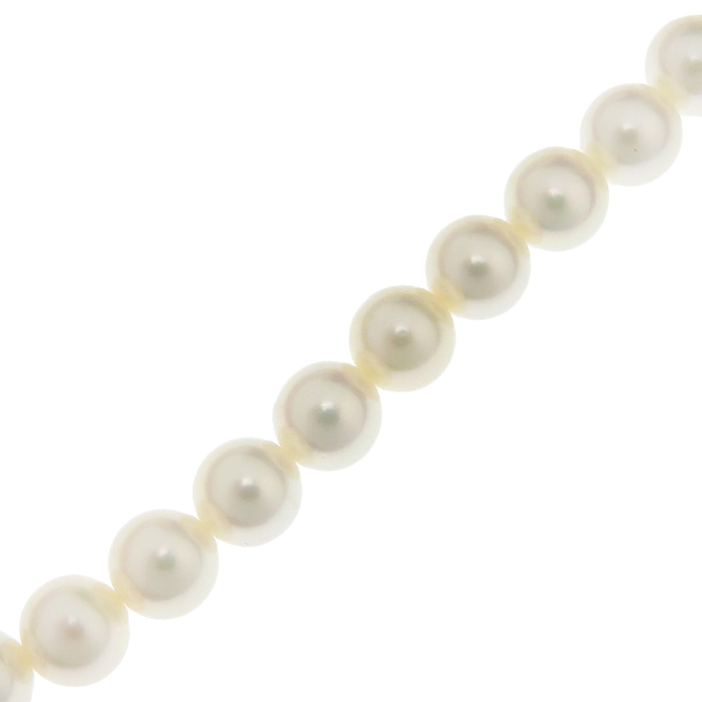 Silver Pearl Necklace 7.5-8.0mm