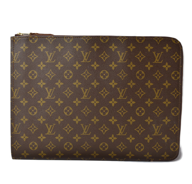 Louis Vuitton Monogram Canvas Document Case M53456 in Very Good Condition