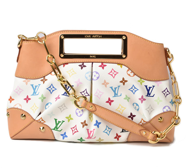 Louis Vuitton Monogram Multicolor Judy MM Handbag M40255