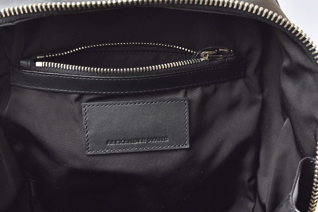 Alexander Wang Leather Backpack 2way Black