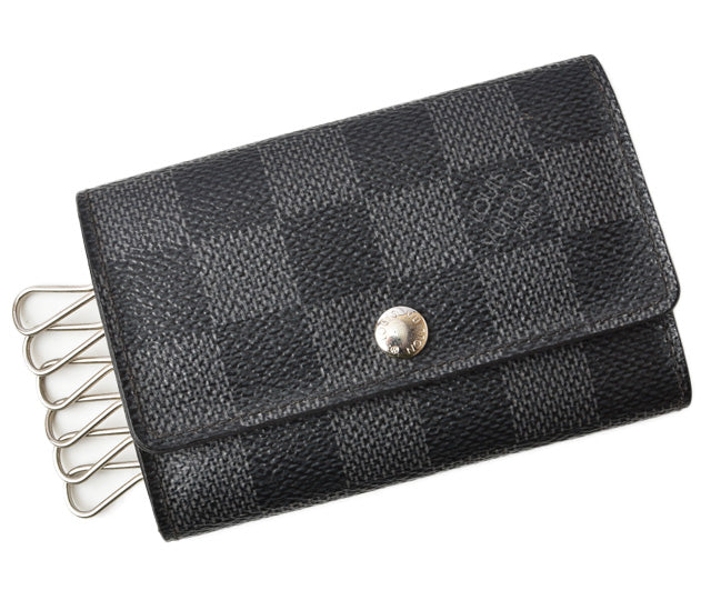 Louis Vuitton Damier Graphite Canvas Key Case N62662