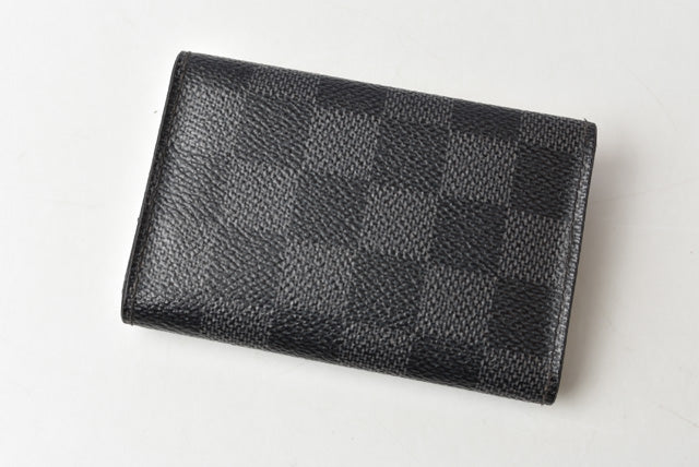 Louis Vuitton Damier Graphite Canvas Key Case N62662