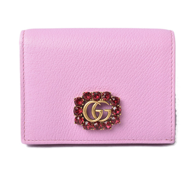 Gucci Leather Mini Wallet/Coin Case 499783