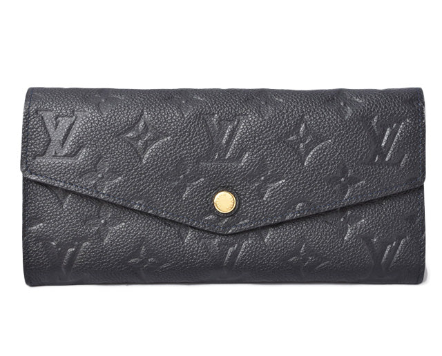 Louis Vuitton Monogram Empreinte Leather Long Wallet M60287