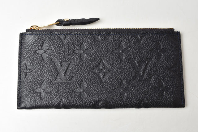 Louis Vuitton Monogram Empreinte Leather Long Wallet M60287 in Pristine Condition