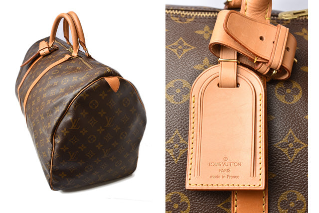 Louis Vuitton Monogram Canvas Keepall Boston Bag M41424