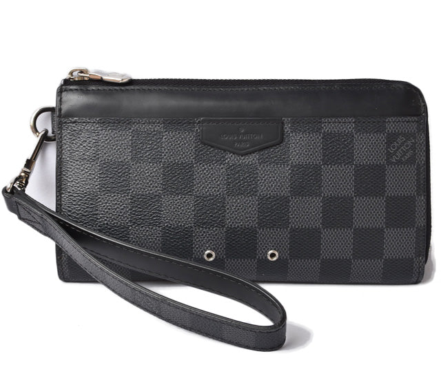 Louis Vuitton Damier Graphite Canvas Long Wallet N60379