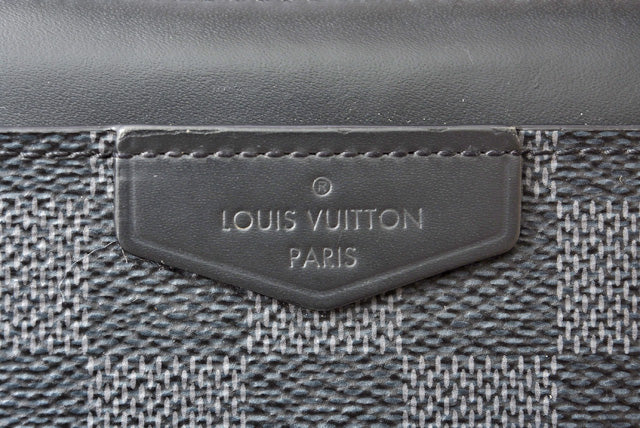 Louis Vuitton Damier Graphite Canvas Long Wallet N60379 in Great Condition