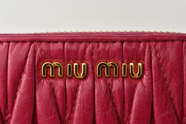 Miu Miu Nappa Lambskin Coin/Card Case 5M0268