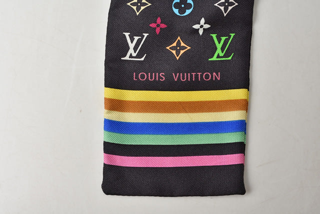 Louis Vuitton Silk Twilly Scarf M71992 in Excellent Condition