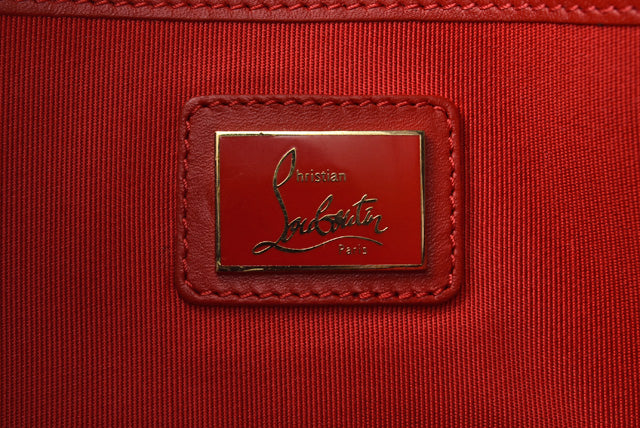 Christian Louboutin Leather Clutch/Shoulder Bag in Pristine Condition