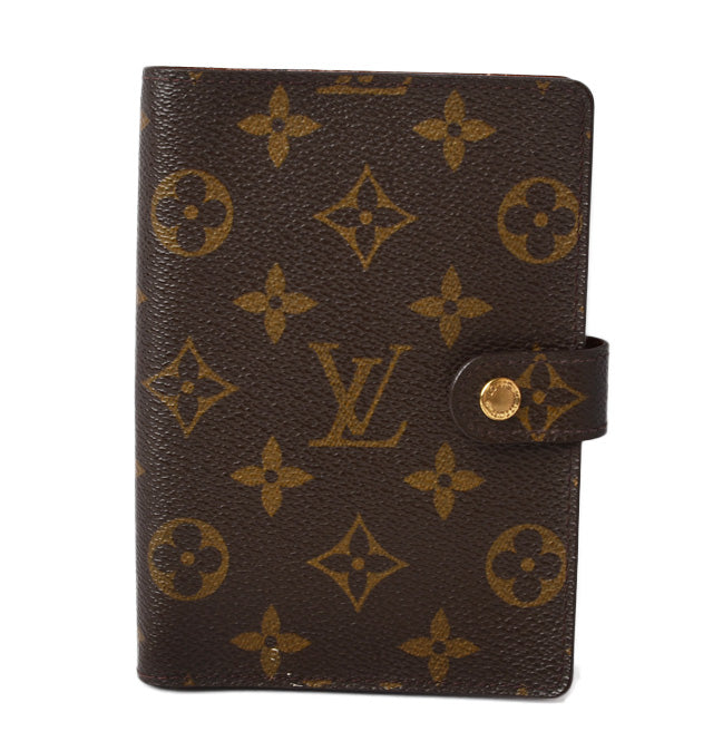 Louis Vuitton Monogram Canvas Agenda PM Notebook Cover R20005 in Great Condition