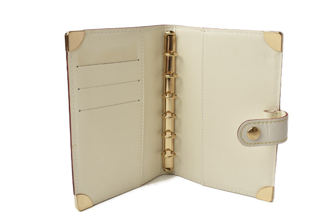 Louis Vuitton Suhali Leather Agenda Notebook Cover R20888 in Excellent Condition