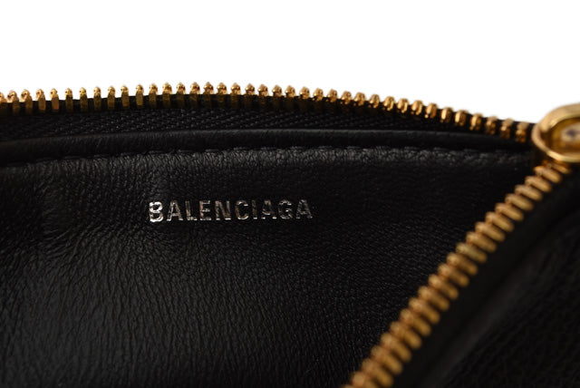 Balenciaga Leather Key Case/Coin Case 601488 in Pristine Condition