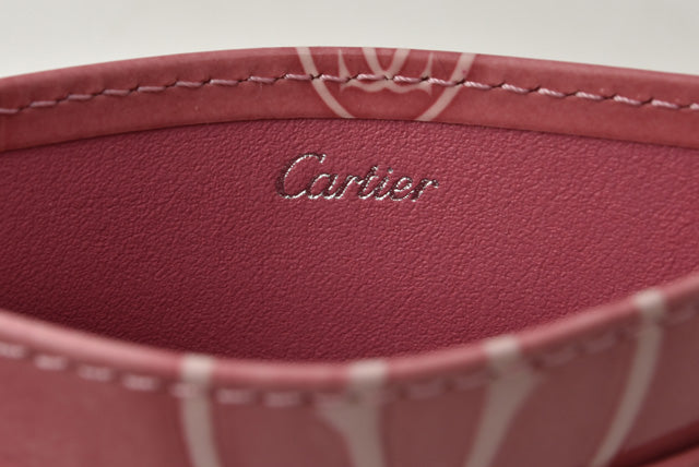 Cartier Leather Card Case in Pristine Condition