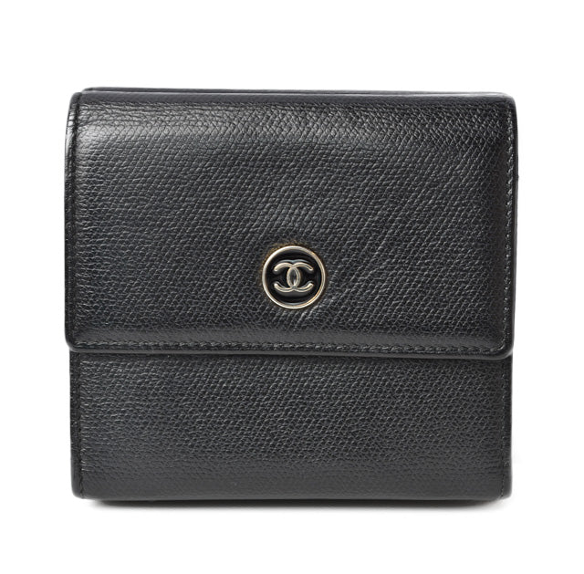 Chanel Leather Bifold Wallet A20902 in Excellent Condition